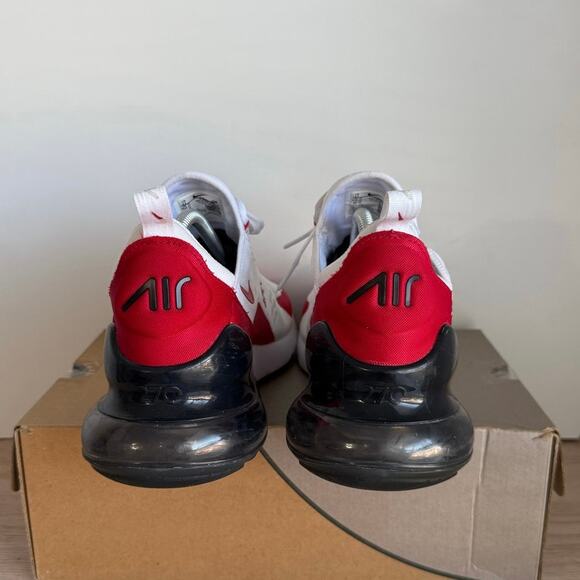 Nike Air Max 270 University Red/ White Men Running Sneakers - SZ 11 main image 14